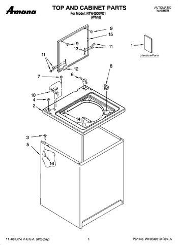 Diagram for NTW4500VQ1