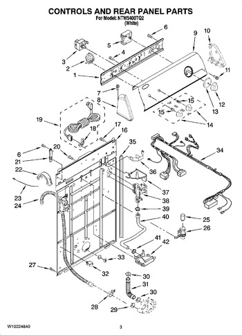 Diagram for NTW5400TQ2