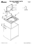 Diagram for 01 - Top And Cabinet Parts