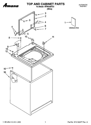 Diagram for NTW5500TQ1