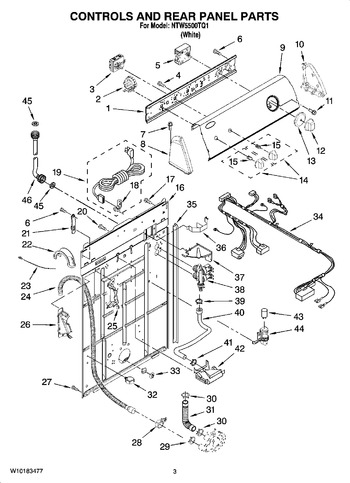 Diagram for NTW5500TQ1