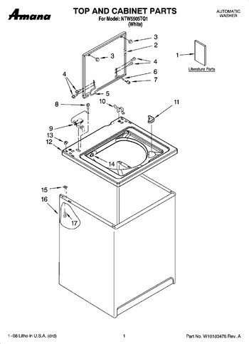 Diagram for NTW5505TQ1