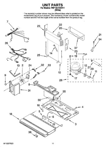 Diagram for PBF1951KEW11