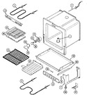 Diagram for 04 - Oven/base