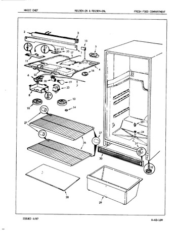 Diagram for RB15EA-2A (BOM: 5E32A)