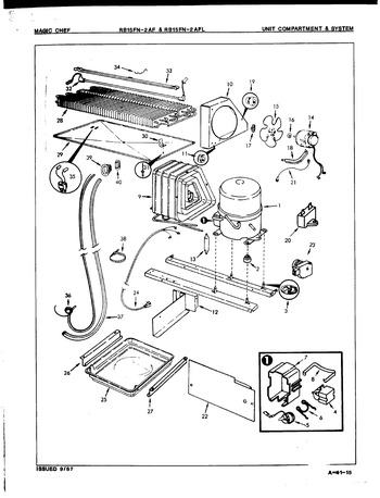 Diagram for RB15FA2AF (BOM: 7C33A)