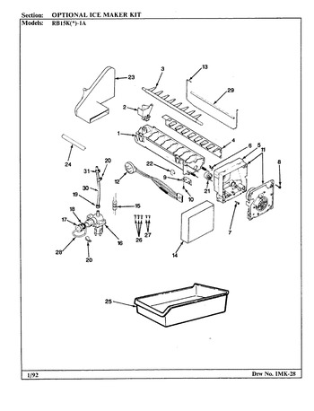 Diagram for RB15KN-1A (BOM: BG01E)