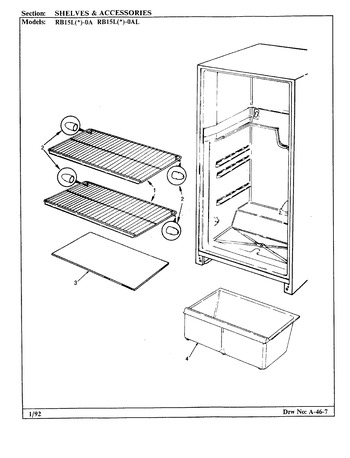 Diagram for RB15LA-0A (BOM: BG06E)