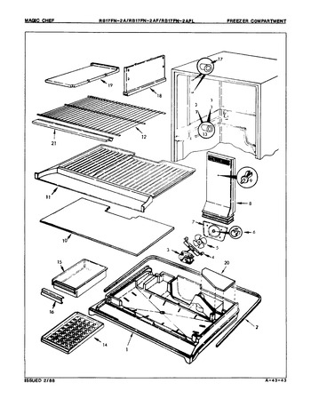 Diagram for RB17FN2AFL (BOM: 8C46B)