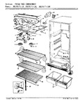 Diagram for 03 - Fresh Food Compartment