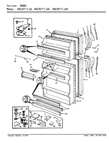 Diagram for RB17KA-1AL (BOM: BG22A)