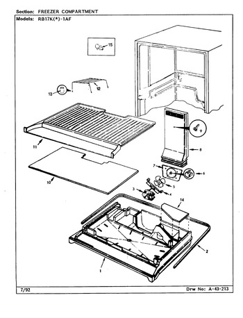 Diagram for RB17KN1AF (BOM: BG26C)