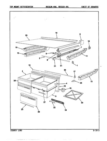 Diagram for RB18JA-4AW (BOM: 9A81A)