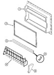 Diagram for 02 - Freezer Inner Door