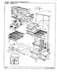 Diagram for 02 - Fresh Food Compartment