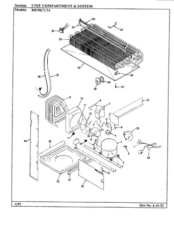 Diagram for RB19KN-2A (BOM: BG58B)