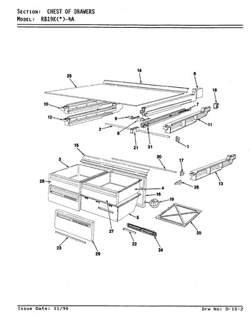 Diagram for RB19KA-4A (BOM: AG64C)