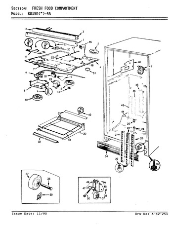 Diagram for RB19KA-4A (BOM: AG64D)