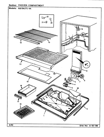 Diagram for RB19KN-4A (BOM: BG65C)