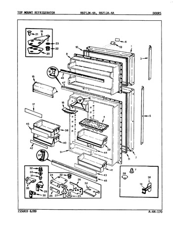 Diagram for RB21JA-4A (BOM: 9A24C)