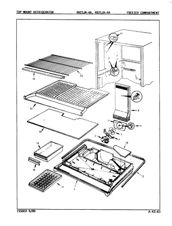 Diagram for RB21JA-4A (BOM: 9A24C)