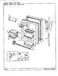 Diagram for 05 - Fresh Food Door