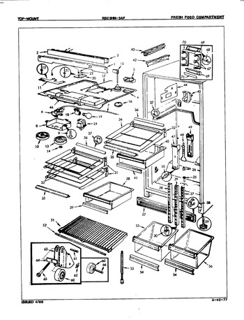 Diagram for RB23HA-3AF (BOM: 7D30A)