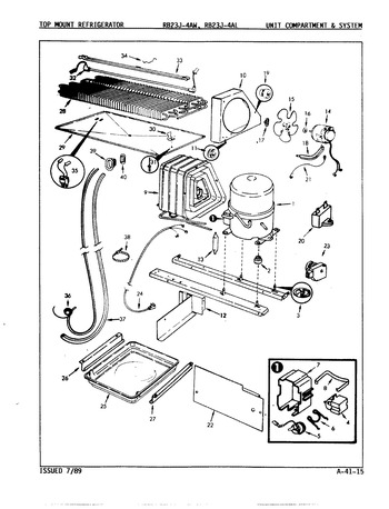 Diagram for RB23JA-4AL (BOM: 9A36B)