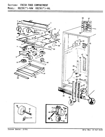 Diagram for RB23KA-4AW (BOM: AG97C)