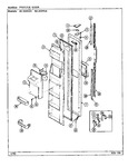 Diagram for 02 - Freezer Door