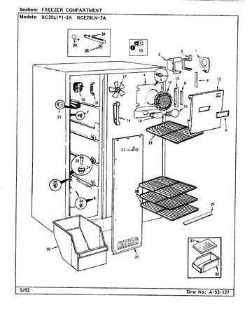 Diagram for RC20LA-2A (BOM: BS01G)