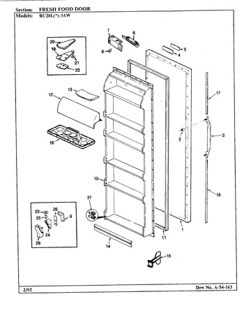 Diagram for RC20LN-3AW (BOM: BS09B)