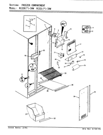 Diagram for RC22KN-3AW (BOM: AS32A)