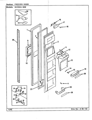 Diagram for RC22KN-3BW (BOM: BS35C)