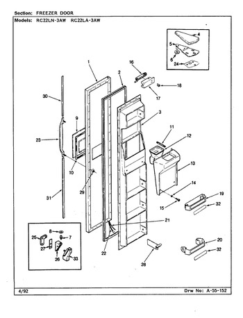 Diagram for RC22LA-3AW (BOM: CS32A)