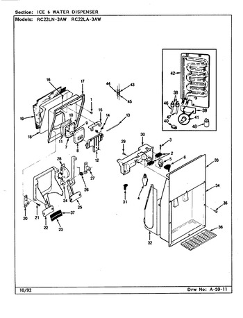 Diagram for RC22LN-3AW (BOM: CS33A)