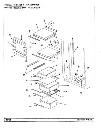 Diagram for RC22LA-3AW (BOM: CS34A)