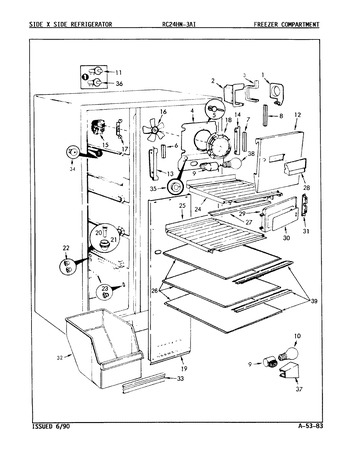 Diagram for RC24HY-3AI (BOM: 8N80A)