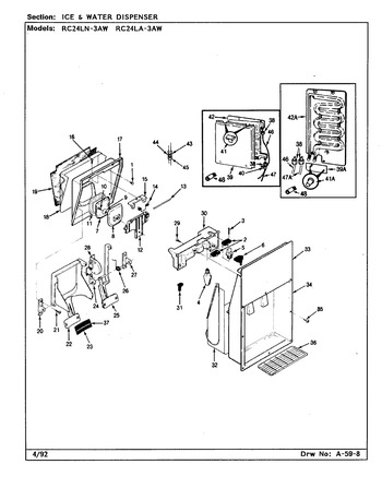 Diagram for RC24LN-3AW (BOM: CS81A)