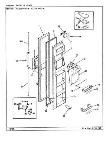 Diagram for RC24LN-3AW (BOM: CS83A)