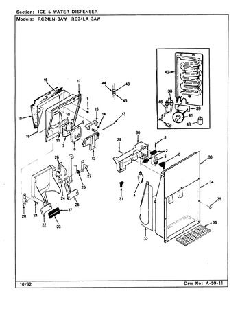 Diagram for RC24LN-3AW (BOM: CS83A)