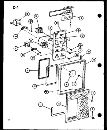 Diagram for RCR-1010 (BOM: P8572803S)