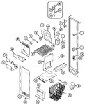 Diagram for 01 - Freezer Compartment