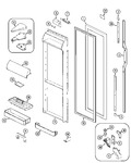 Diagram for 04 - Fresh Food Door