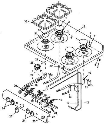 Diagram for RMN383UW (BOM: P1143151N W)