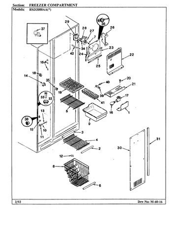 Diagram for RSD2000AAL (BOM: CM05B)