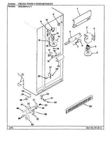 Diagram for RSD2000AAL (BOM: CM05B)