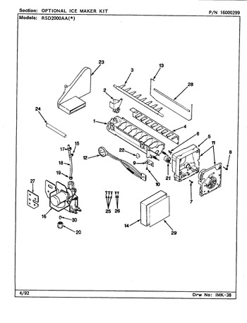 Diagram for RSD2000AAW (BOM: CM05A)