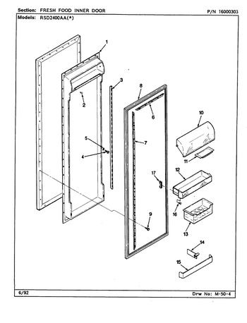 Diagram for RSD2400AAL (BOM: CM41B)