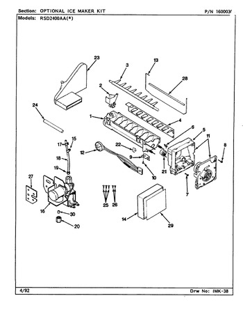 Diagram for RSD2400AAW (BOM: CM41A)